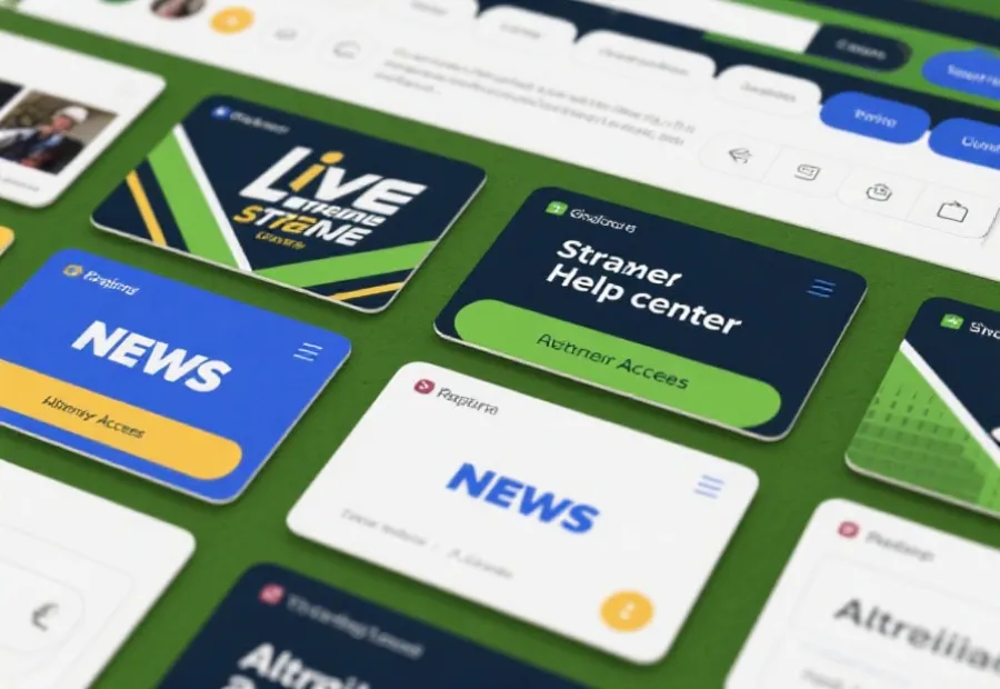 导航栏目示意图